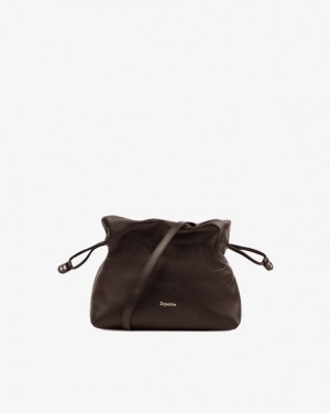 Repetto Poids Plume Accessories Leather Bags Brown | EQNB-08145